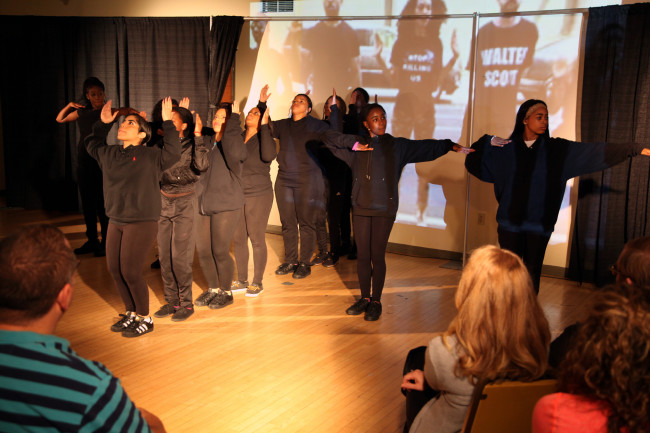 A snapshot from a past Scranton Fringe Festival performance.